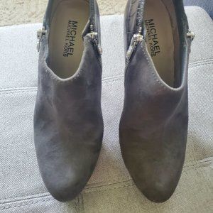 Michael Kors suede/leather booties. Size 7.